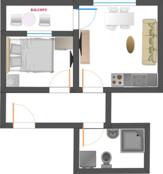 Apartments Neo Нови-Сад Экстерьер фото